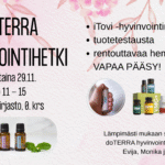 doTERRA Hyvinvointihetki la 29.11. klo 11-15 Töölön kirjastossa