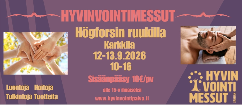 Hyvinvointimessut Karkkilassa 12.–13.9.2026