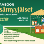 Rämsöön kesämyyjäiset ja peräkonttikirppis 18.7.-26