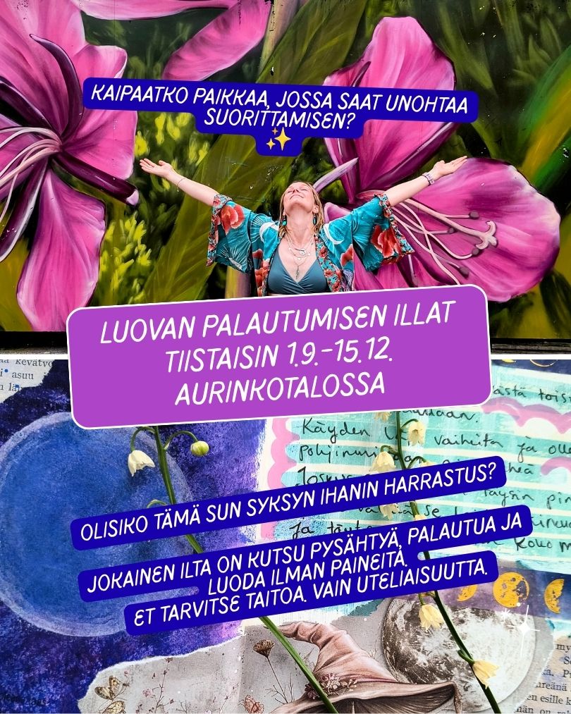 Luovan palautumisen ilta