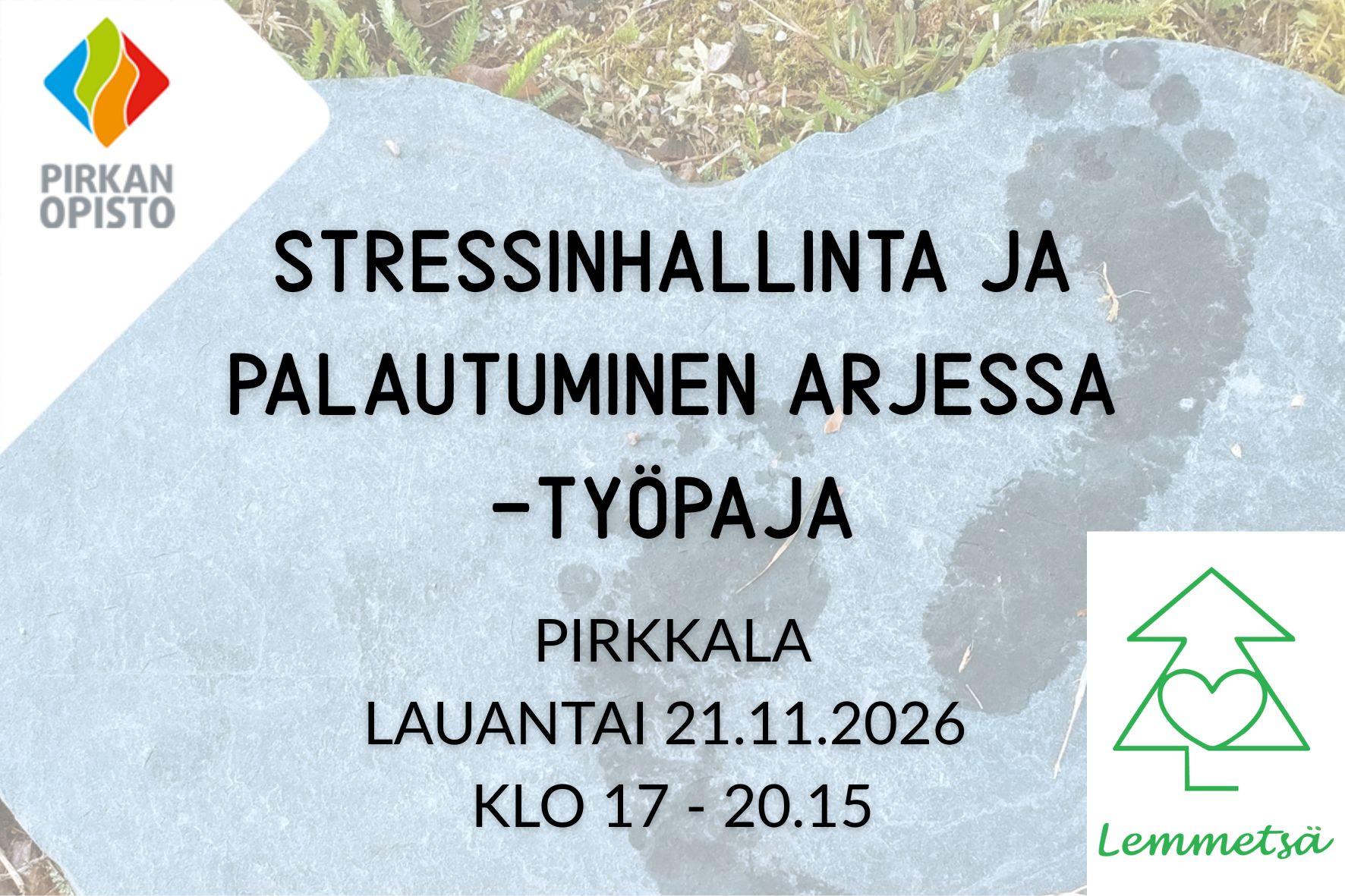 Stressinhallinta ja palautuminen arjessa -työpaja