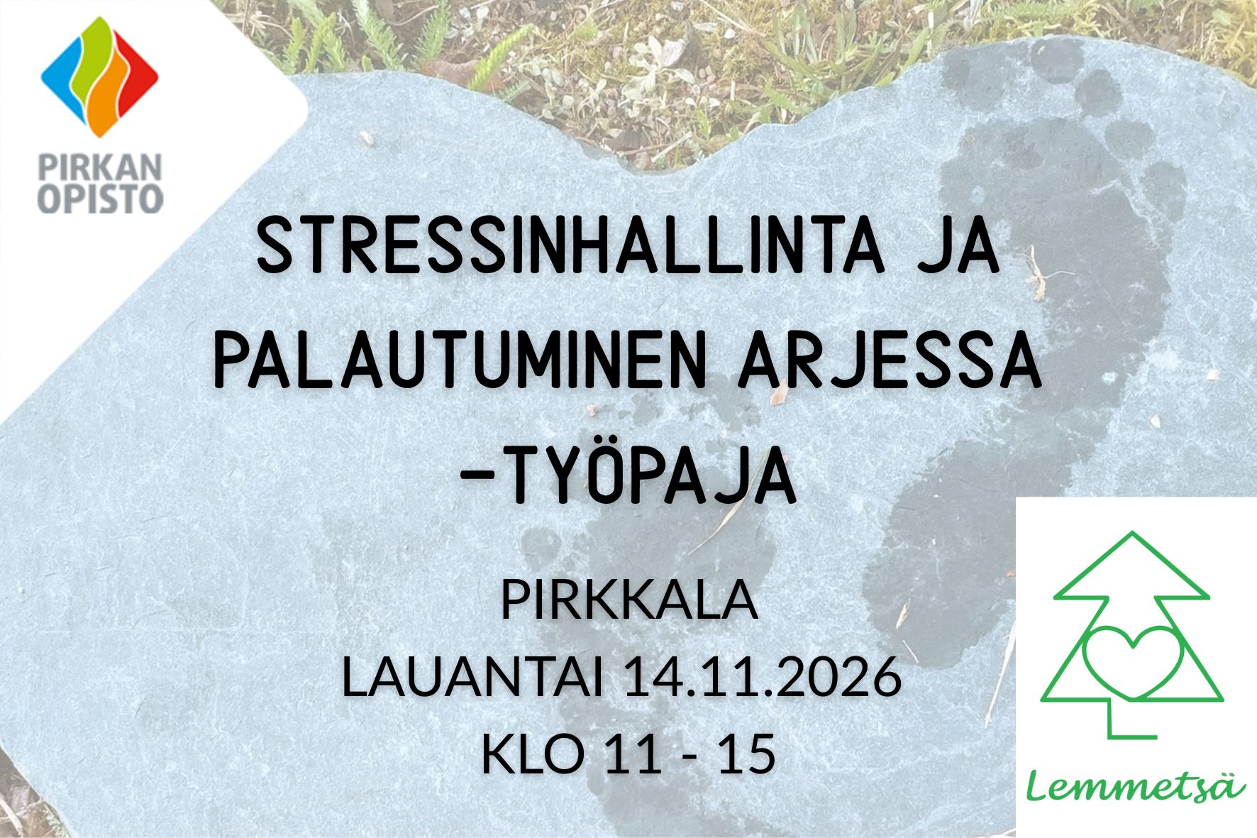 Stressinhallinta ja palautuminen arjessa -työpaja