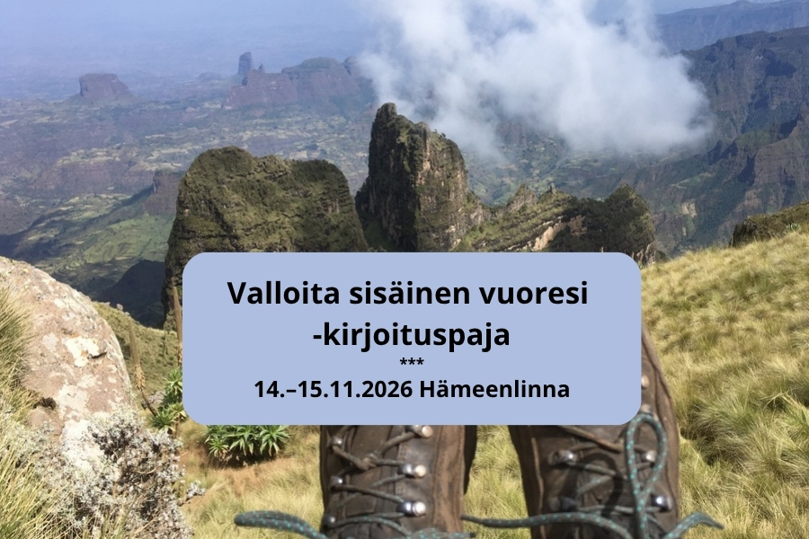 Valloita sisäinen vuoresi -kirjoituspaja