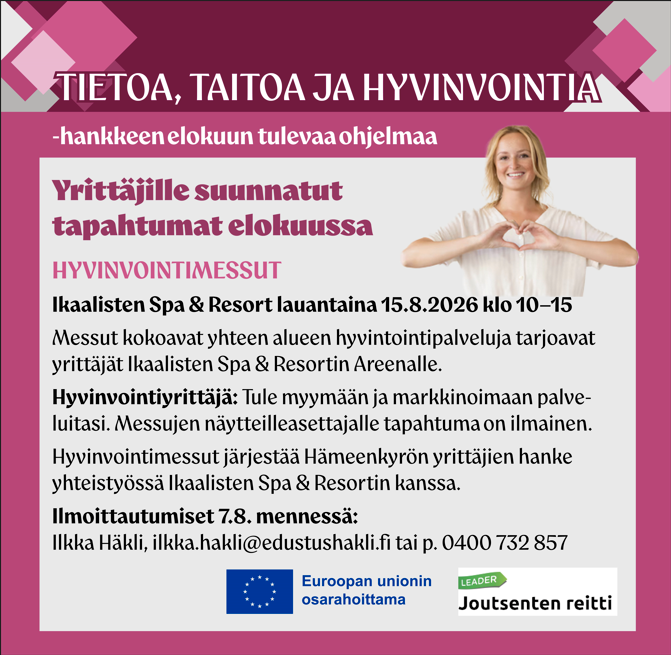 Hyvinvointimessut Ikaalinen Spa & Resort - Spa Areena