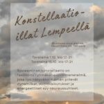 @stiina.coherte konstellaatioillat LEMPEEllä